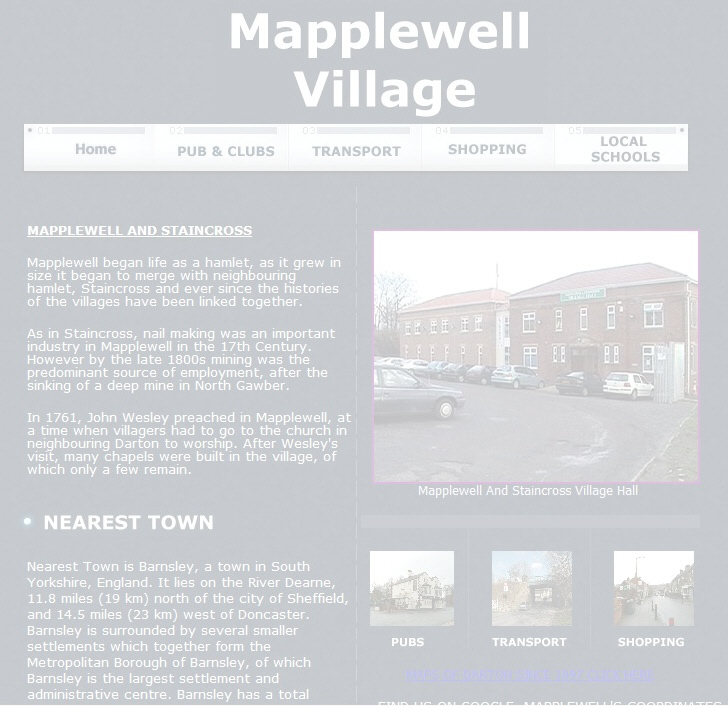 Mapplewell Viillage